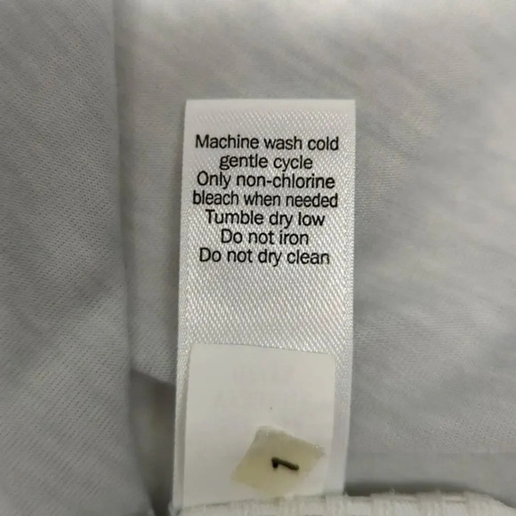 Athleta DEREK LAM 10C Long Sleeve Athletic Wear Mesh Back Blue, White Size Large - Picture 12 of 12